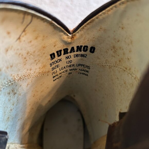 Durango Men's Brown Leather Boots - Picture 12 of 12